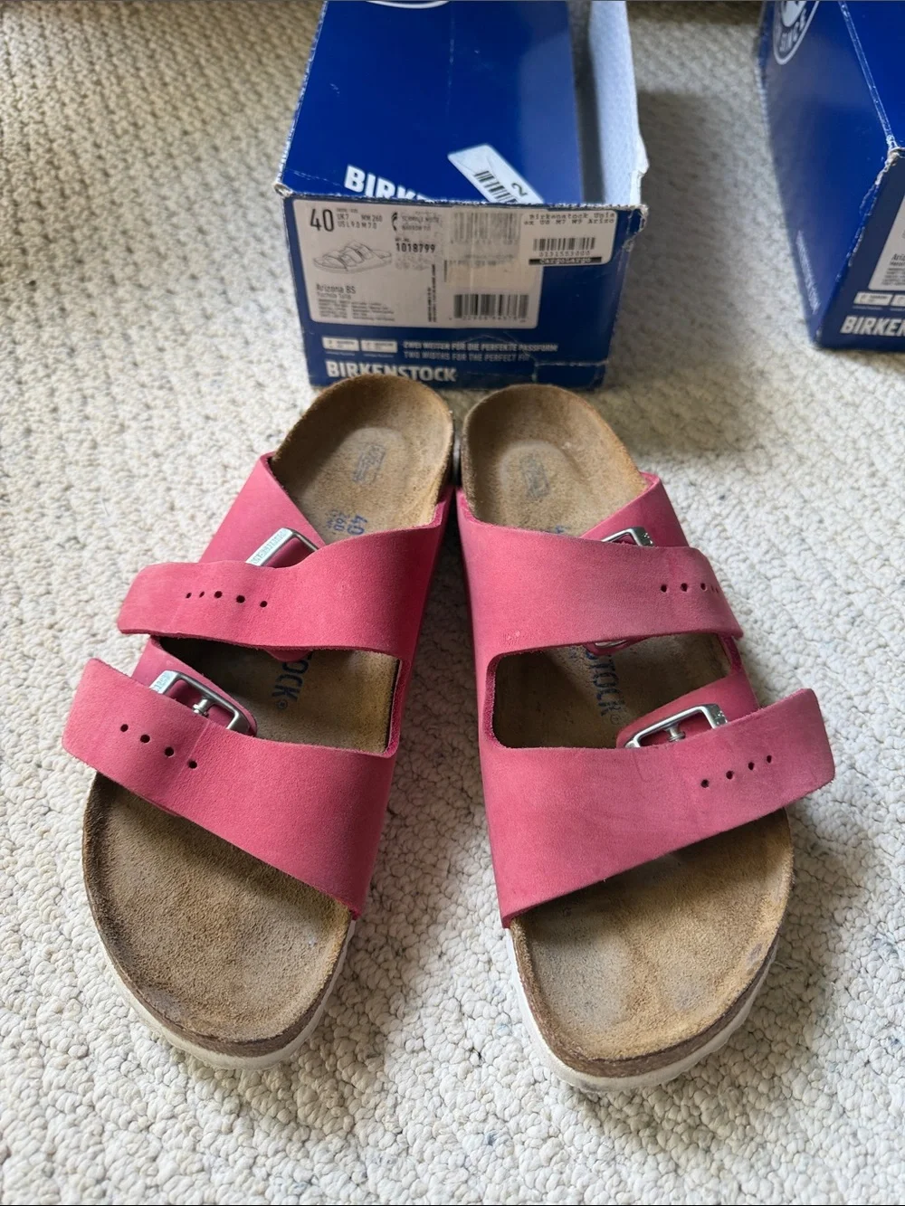 Birkenstock reposhing this